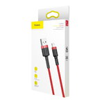 Baseus kabel Cafule USB - Lightning 2,0 m 1,5A czerwony