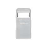 Kingston pendrive 128GB USB 3.0 / USB 3.1 DT Micro G2 metalowy srebrny