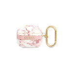 Guess etui do Airpods 3 GUA3HCHMAP różowe Marble