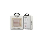 Guess etui do AirPods 1 / 2 GUA2HHTSP różowe Cord Guess etui do AirPods 1 / 2 GUA2HHTSP różowe Cord