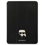 Karl Lagerfeld etui do iPad 12,9" Pro 2021 KLFC12OKHK Book Cover czarne Saffiano Karl Head