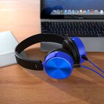 HAVIT słuchawki przewodowe HV-H2178D nauszne niebieskie