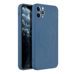 Futera SILICONE MAG COVER kompatybilny z MagSafe do IPHONE 11 Pro Max niebieski