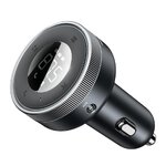 Baseus transmiter FM Enjoy Bluetooth MP3 ładowarka samochodowa czarna