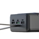 XO Power bank PR160 80000mAh QC22,5W - PD 20W czarny