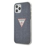 Oryginalne Etui GUESS Hardcase GUHCP12MPCUJULDB do iPhone 12 / 12 PRO (Kolekcja Jeans / granatowy)