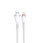 XO kabel NB213 USB - Lightning 1,0 m 2,4A biały