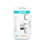 BWOO adapter BZ-38 USB-C - USB szary OTG