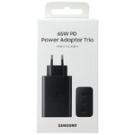 Samsung ładowarka sieciowa EP-T6530NBEGEU 65W PA Trio w/o 2 x USB-C, 1 x USB czarna