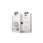 Karl Lagerfeld nakładka do iPhone 14 Pro Max 6,7" KLHCP14XLCRSGRS srebrna hardcase Liquid Glitter RSG