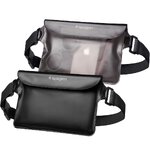 Spigen pokrowiec wodoodoporny A620 Universal Waterproof Waist Bag 2-Pack czarny