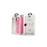 Karl Lagerfeld nakładka do iPhone 14 Plus 6,7" KLHCP14MSRSGRCF różowa HC Silicone RSG BIC
