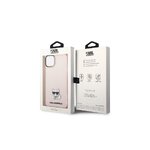 Karl Lagerfeld nakładka do iPhone 14 Plus 6,7" KLHCP14MCTTRI różowa hardcase Transparent Choupette Body