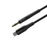 Devia kabel audio Ipure jack 3,5 mm - Lightning 1,0 m czarny