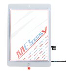 MUSTTBY Ekran dotykowy + taśma klejąca + Home do iPAD 9 (biały)