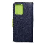 Kabura Fancy Book do  XIAOMI Redmi NOTE 12 4G granatowy / limonka