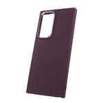 Nakładka Satin do Samsung Galaxy S22 Ultra burgundowa