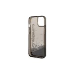 Karl Lagerfeld nakładka do iPhone 14 Pro 6,1" KLHCP14LLCKVK czarna hard case Magsafe Liq Glitter Elong