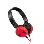 HAVIT słuchawki przewodowe HV-H2178D nauszne czerwone