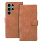 Kabura TENDER Book do SAMSUNG S23 Ultra brzowy