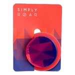 Roar Acrylic Pop Tok kompatybilny z MagSafe - Fiolet/Czerwony