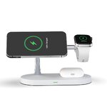TECH-PROTECT A12 3IN1 MAGNETIC MAGSAFE WIRELESS CHARGER WHITE