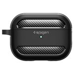 SPIGEN RUGGED ARMOR APPLE AIRPODS PRO 1 / 2 MATTE BLACK SPIGEN RUGGED ARMOR APPLE AIRPODS PRO 1 / 2 MATTE BLACK