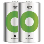 2 x akumulatorki D / R20 Ni-MH GP ReCyko 3000mAh