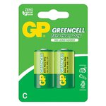 2 x bateria cynkowo-węglowa R14 / C GP GreenCell