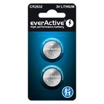 2 x bateria litowa mini everActive CR2032
