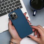 Futera SILICONE do XIAOMI Redmi 13C / POCO C65 niebieski