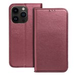 Kabura Smart Magneto do IPHONE 14 PLUS burgundowy