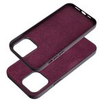 Woven Mag Cover kompatybilne z MagSafe do IPHONE 13 PRO MAX burgundowy