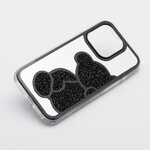 Futerał TEDDY BEAR do IPHONE 14 Pro czarny