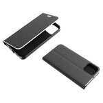 Kabura LUNA Book Carbon do IPHONE 14 Pro czarny