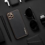 Futera LEATHER Case skrzany do SAMSUNG Galaxy S24 PLUS czarny