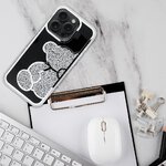 Futerał TEDDY BEAR do IPHONE 16 Plus srebrny