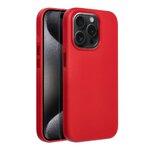 Leather Mag Cover kompatybilne z MagSafe do IPHONE 15 PRO czerwony