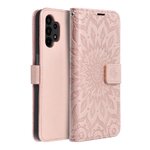 Kabura MEZZO Book do SAMSUNG A13 4G mandala złoty róż