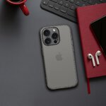 Futera 1,5mm BOX PREMIUM do IPHONE 14 PRO czarny transparent