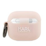 Karl Lagerfeld etui do Airpods 3 KLA3RUNCHP różowe 3D Silicone NFT Karl