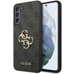 Guess nakładka do Samsung Galaxy S23 GUHCS23S4GMGGR szara hardcase 4G Big Metal Logo