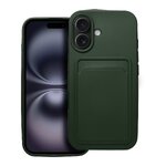 Futerał CARD CASE do IPHONE 16 zielony