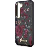 Guess nakładka do Samsung Galaxy S23 GUHCS23SHCFWSA khaki HC IML Flower