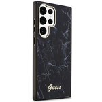 Guess nakładka do Samsung Galaxy S23 Ultra GUHCS23LPCUMAK czarna HC PU/TPU Marble