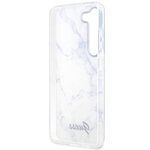 Guess nakładka do Samsung Galaxy S23 Ultra GUHCS23LPCUMAH biała HC PU/TPU Marble