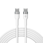 Forever kabel Flexible USB-C - USB-C 2,0 m 100W biały