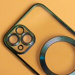 Nakładka Color Chrome Mag do iPhone 14 Plus 6,7" zielona