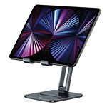 BASEUS uchwyt biurkowy składany metalowy na tablet BS-HP006 szary