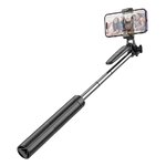 HOCO uchwyt selfie z pilotem bezprzewodowym tripod K19 czarny